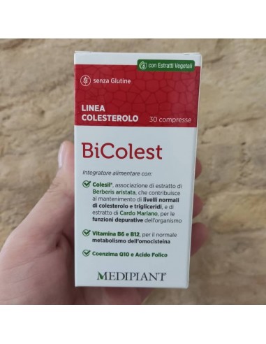BICOLEST MEDIPLANT 30CPS - colesterolo NEW